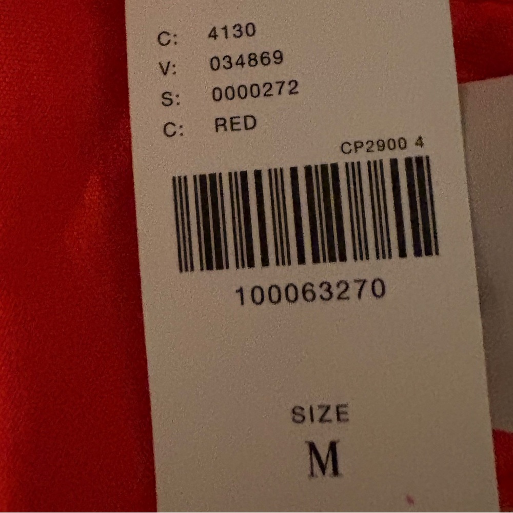 Anthropologie Maeve The Amelia Mini Dress Red Sleeveless NWT Medium - Picture 13 of 13
